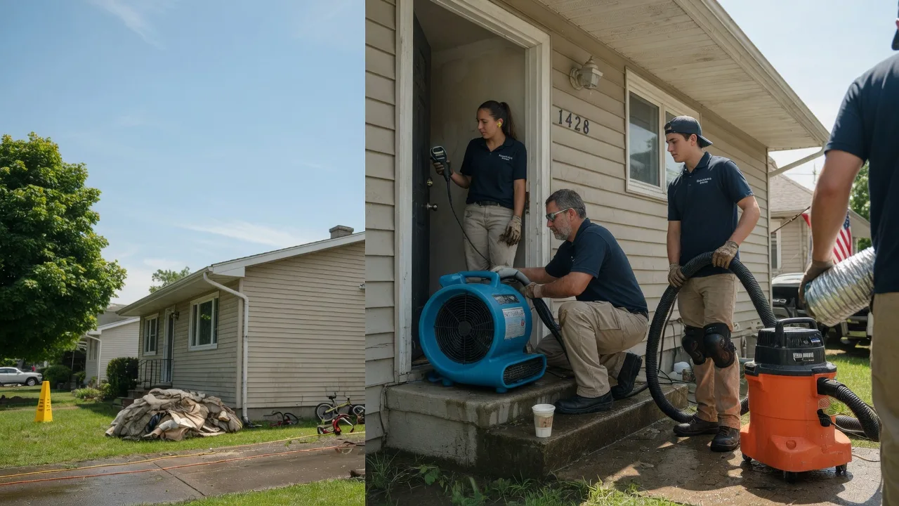 Water Damage Restoration in Wheatland, IN near me